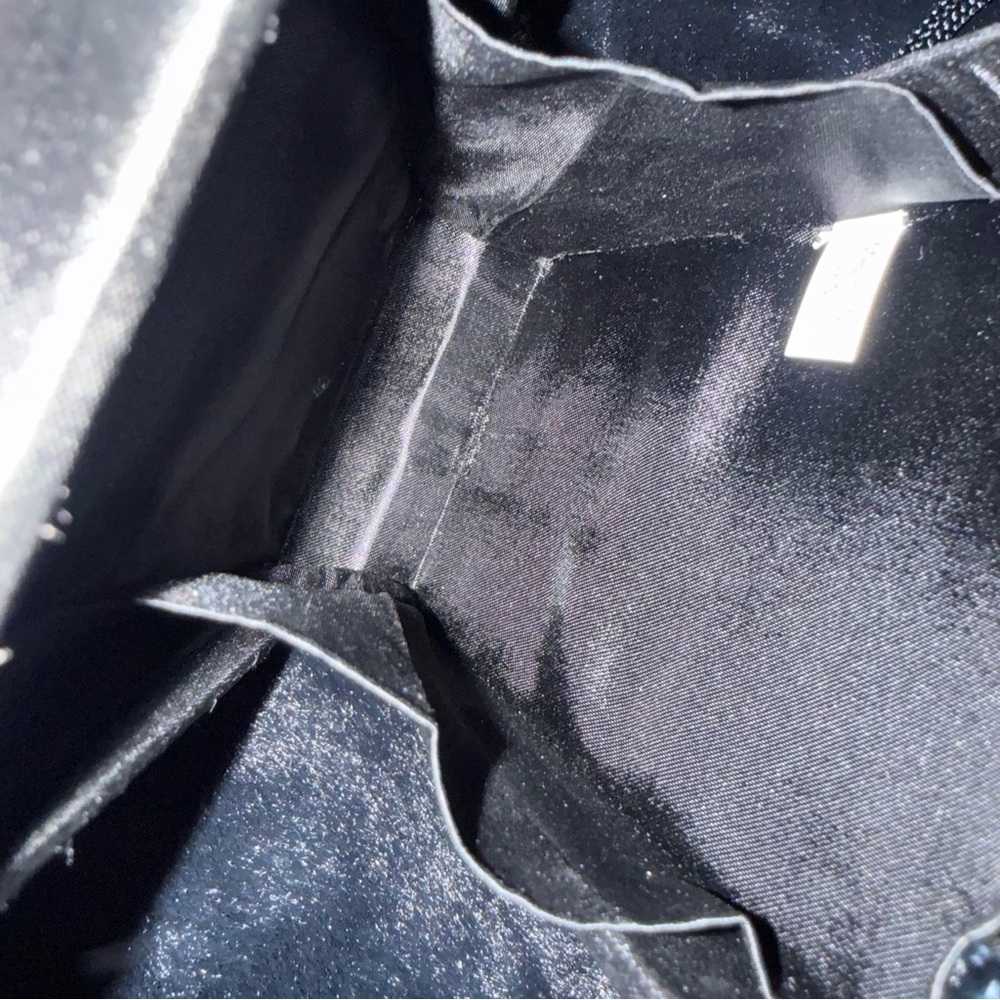 Structured Black Mini Bag - image 5